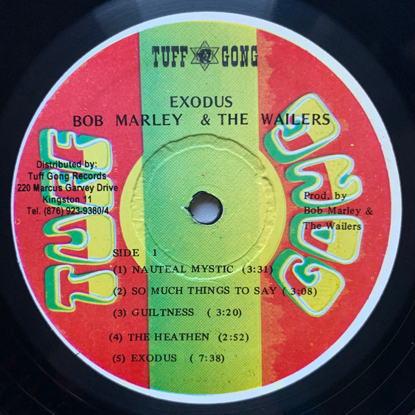 Bob Marley & The Wailers - Exodus (LP, Album)