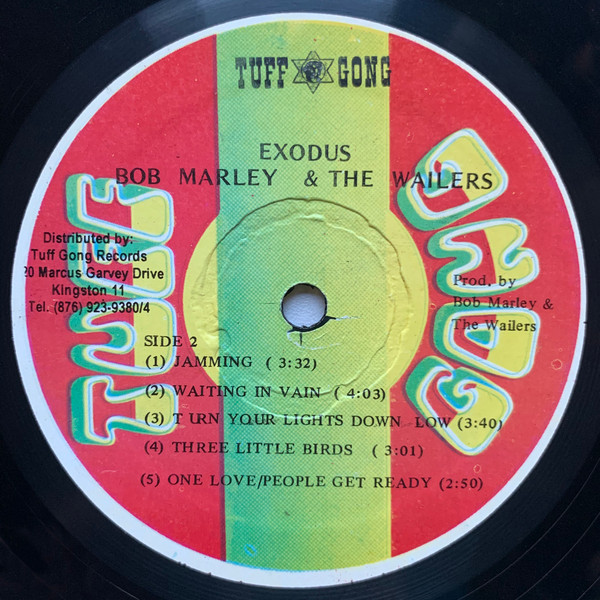 Bob Marley & The Wailers - Exodus (LP, Album)