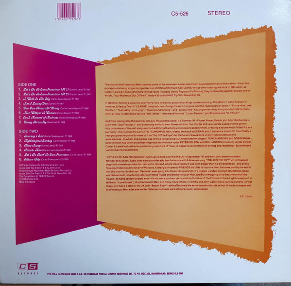 The Flowerpot Men* - Let's Go To San Francisco (LP, Comp)