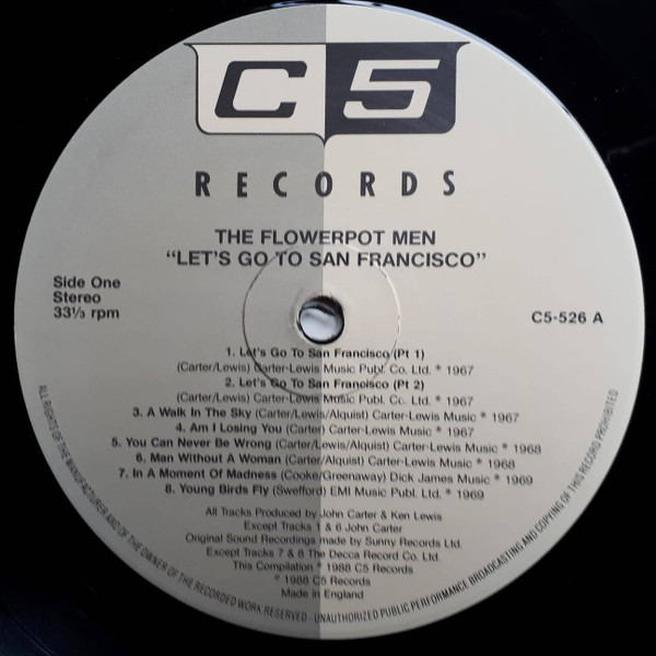 The Flowerpot Men* - Let's Go To San Francisco (LP, Comp)