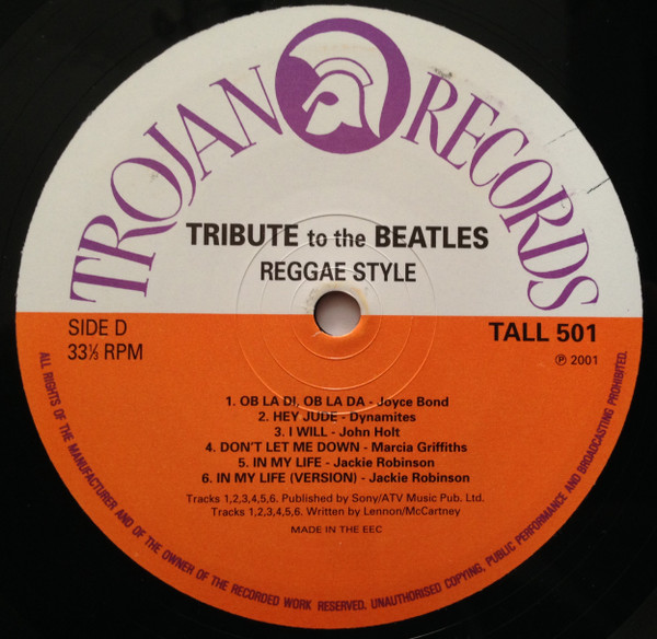 Various - Tribute To The Beatles Reggae Style (3xLP, Comp, Ltd + Box)
