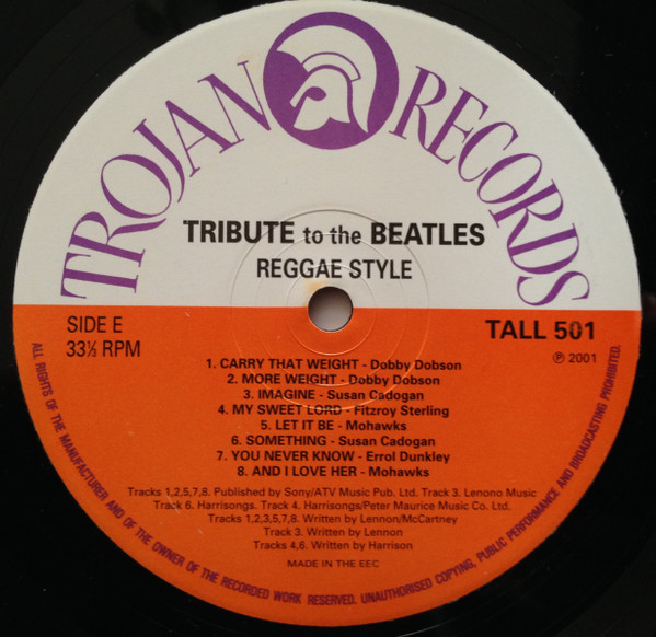 Various - Tribute To The Beatles Reggae Style (3xLP, Comp, Ltd + Box)