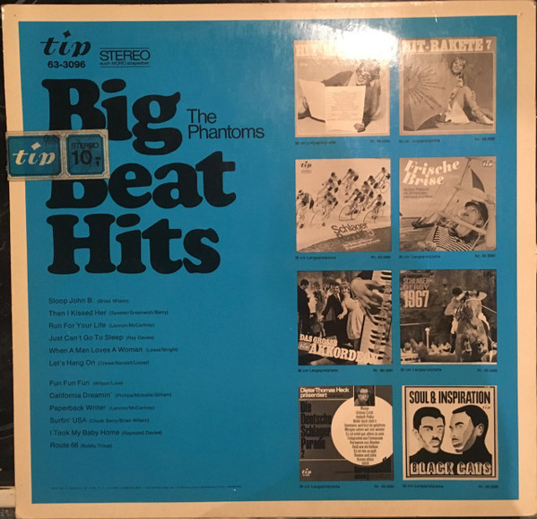 The Phantoms (10) - Big Beat Hits (LP)