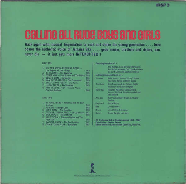 Various - More Intensified! Original Ska 1963-67 Vol. 2 (LP, Comp, Mono)