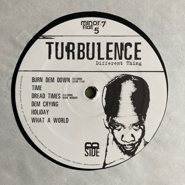 Turbulence (4) - Different Thing (LP, Album)