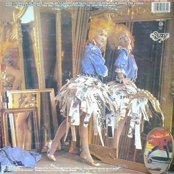 Cyndi Lauper - True Colors (LP, Album)