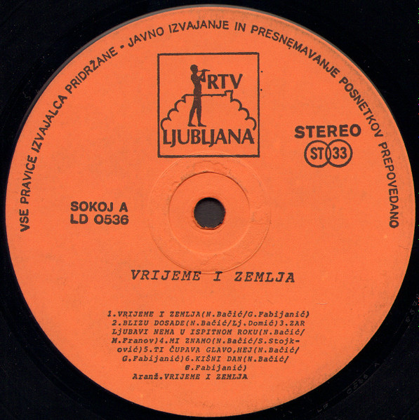 Vrijeme I Zemlja - Vrijeme I Zemlja (LP, Album)