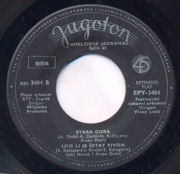 Various - Melodije Jadrana - Split 65 - Ploča: 1  (7