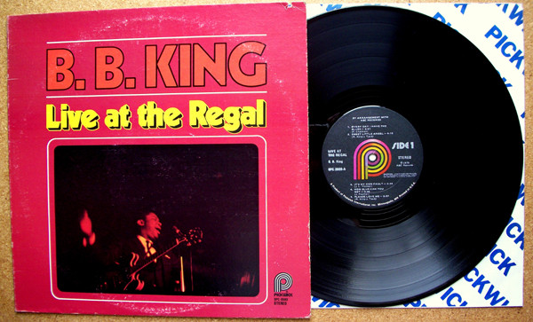 B.B. King - Live At The Regal (LP, Album, RE)