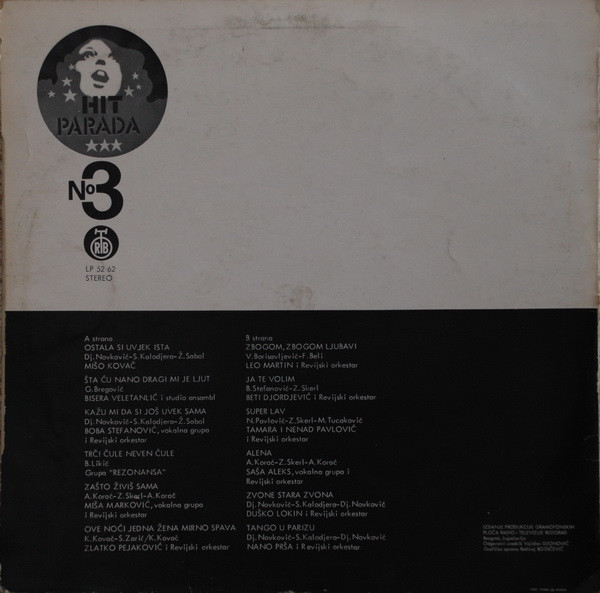 Various - Hit Parada No. 3 (LP, Comp)