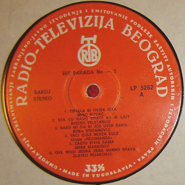 Various - Hit Parada No. 3 (LP, Comp)