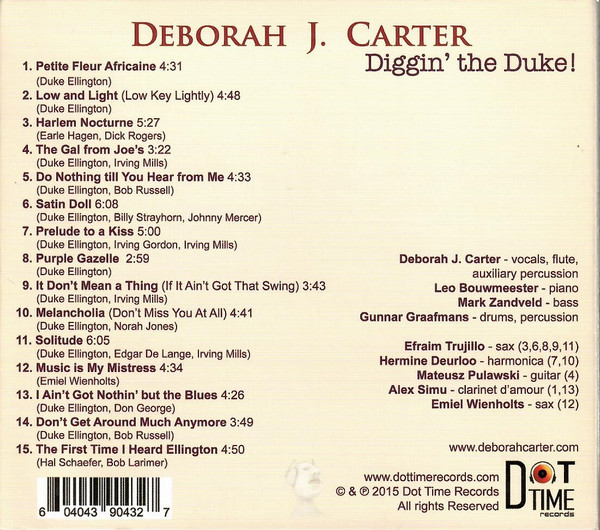 Deborah J. Carter - Diggin' The Duke! (CD, Album)