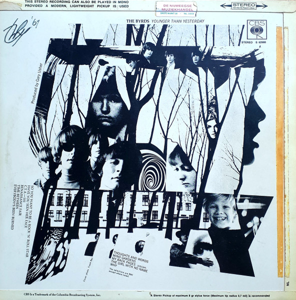The Byrds - Younger Than Yesterday (LP, Album)