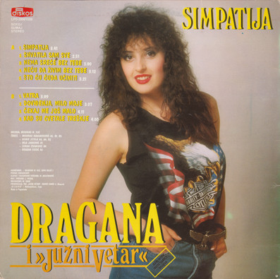 Dragana* I Južni Vetar - Simpatija (LP, Album)
