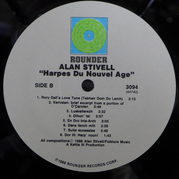 Alan Stivell - Harpes Du Nouvel Ã‚ge (LP, Album)
