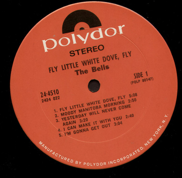 The Bells (2) - Fly, Little White Dove, Fly (LP, Album, Ter)