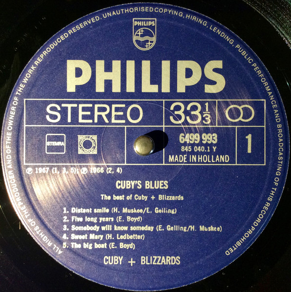 Cuby + Blizzards - Cuby's Blues (The Best Of Cuby+Blizzards) (2xLP, Comp, RE)