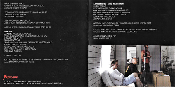 Joe Bonamassa - Black Rock (CD, Album, Car)