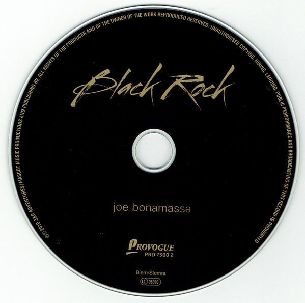 Joe Bonamassa - Black Rock (CD, Album, Car)