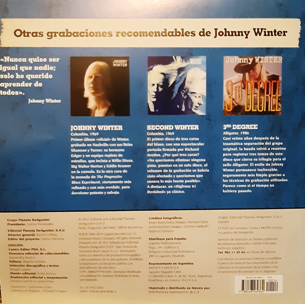 Johnny Winter - The Progressive Blues Experiment (LP, Album, RE, 180)
