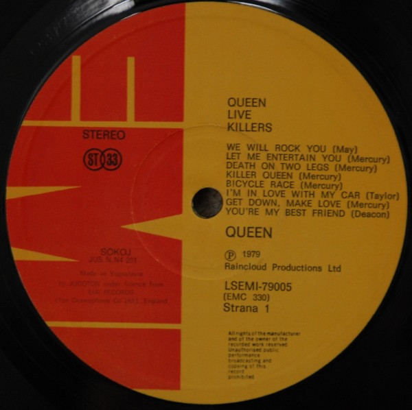 Queen - Live Killers (2xLP, Album, Gat)