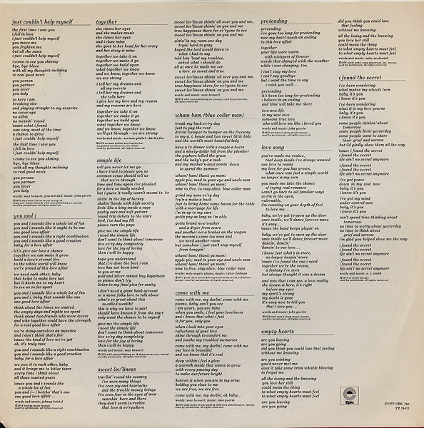 OC Smith - Together (LP, Album)