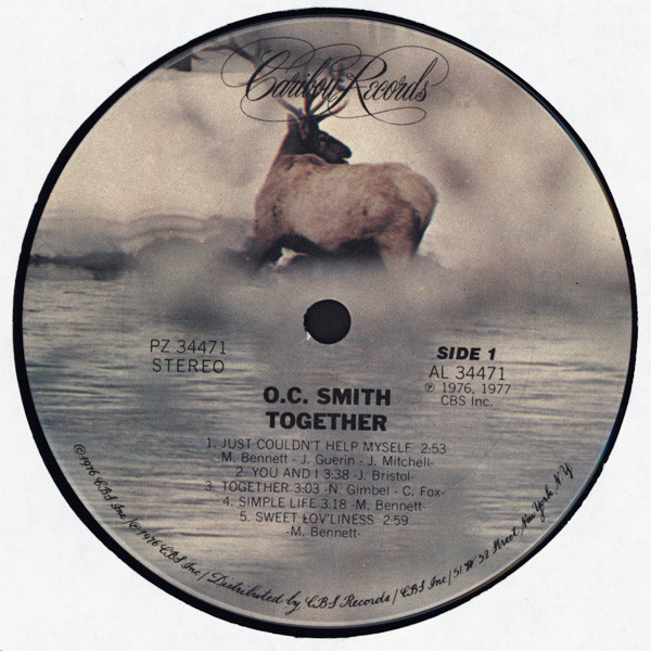 OC Smith - Together (LP, Album)