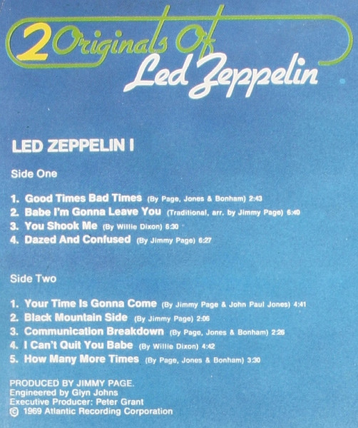 Led Zeppelin - 2 Originals Of Led Zeppelin (2xLP, Comp)