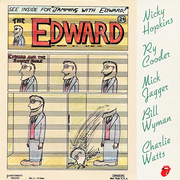 Nicky Hopkins, Ry Cooder, Mick Jagger, Bill Wyman, Charlie Watts - Jamming With Edward! (LP, Album)