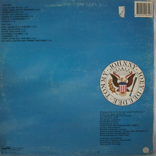 Ramones - Leave Home (LP, Album, RE)