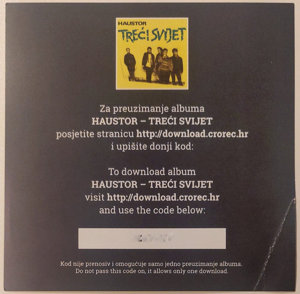 Haustor - Treći Svijet (LP, Album, RE, RM, 180)