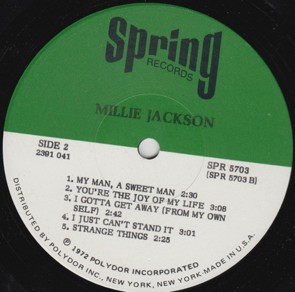 Millie Jackson - Millie Jackson (LP, Album, Scr)