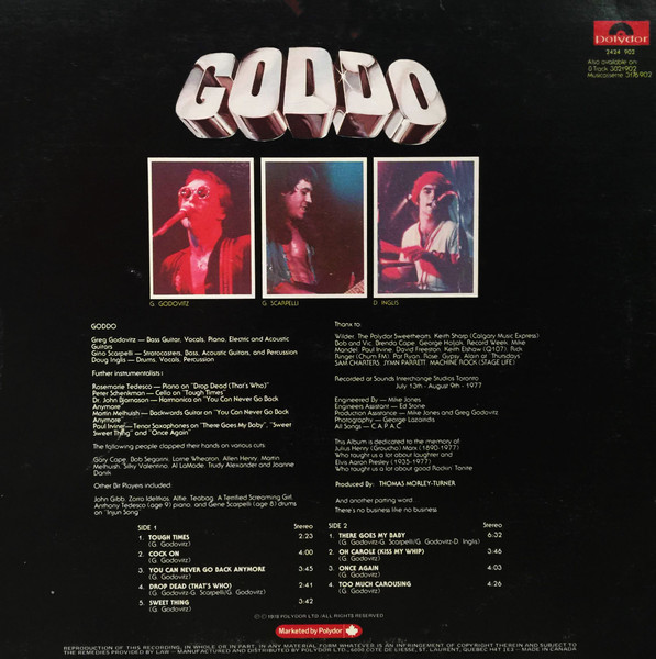 Goddo - Who Cares (LP, Album)