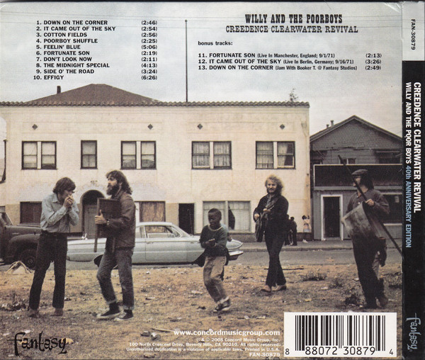 Creedence Clearwater Revival - Willy And The Poor Boys (CD, Album, RE, RM, Dig)