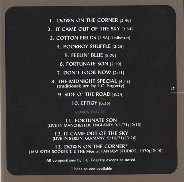 Creedence Clearwater Revival - Willy And The Poor Boys (CD, Album, RE, RM, Dig)