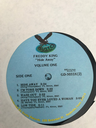 Freddy King* - Hide Away (2xLP, Comp)