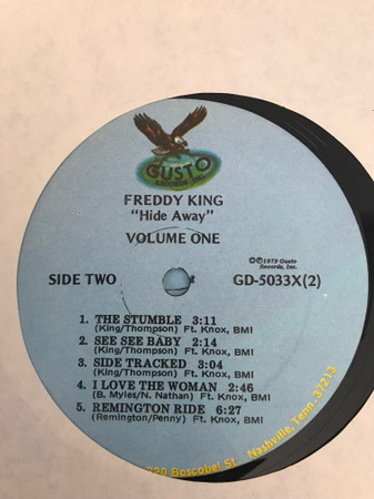 Freddy King* - Hide Away (2xLP, Comp)