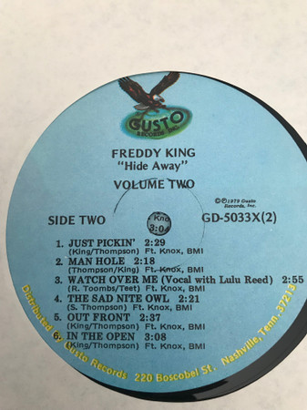 Freddy King* - Hide Away (2xLP, Comp)