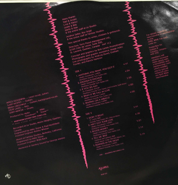 April Wine - Power Play (LP, Album)