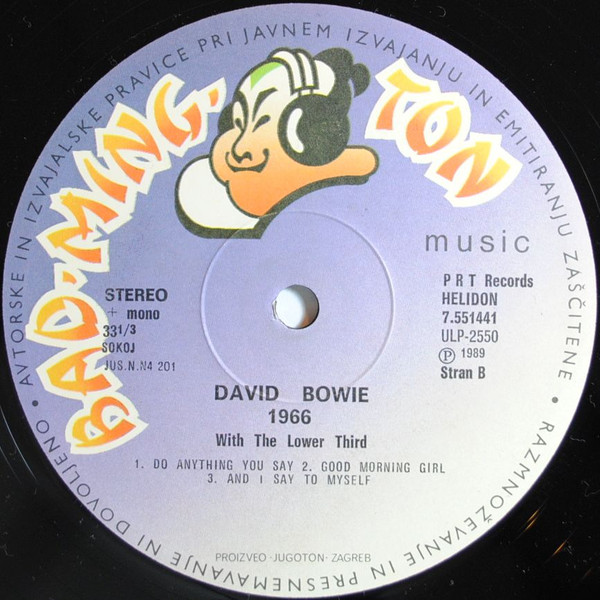 David Bowie - 1966 (LP, MiniAlbum, Comp, RE)