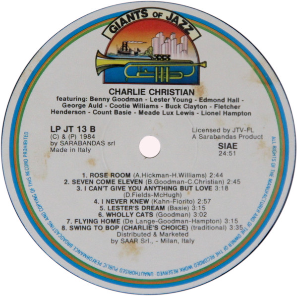 Charlie Christian - Charlie Christian (LP, Comp)