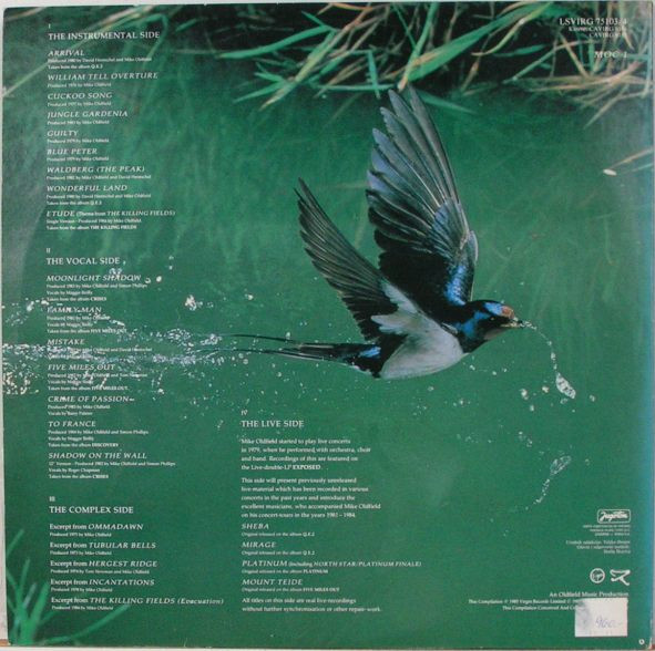 Mike Oldfield - The Complete Mike Oldfield (2xLP, Comp)