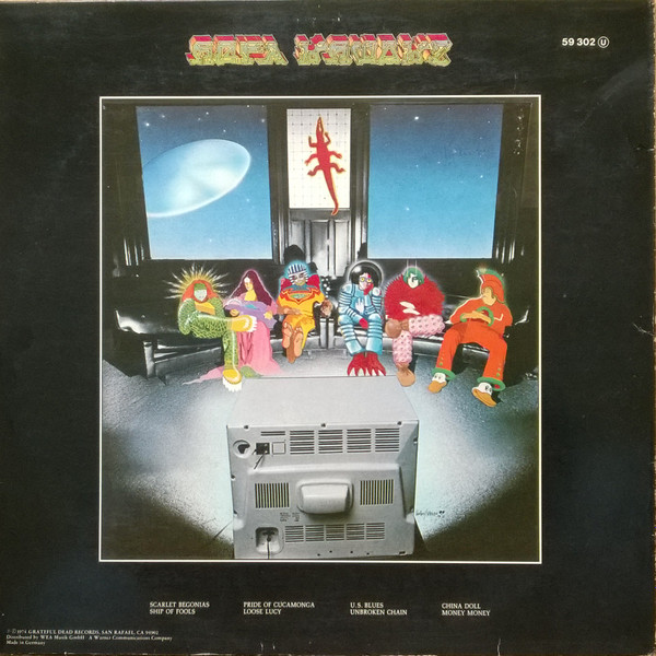 Grateful Dead* - From The Mars Hotel (LP, Album)
