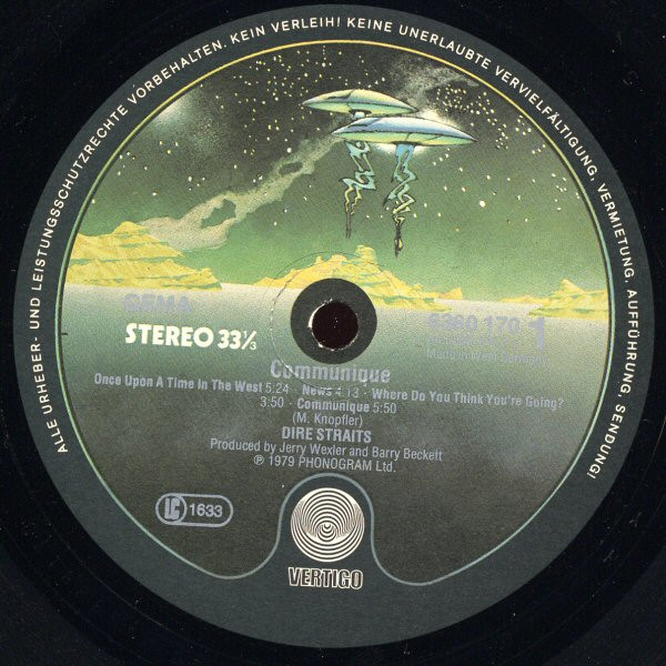 Dire Straits - Communiqué (LP, Album)