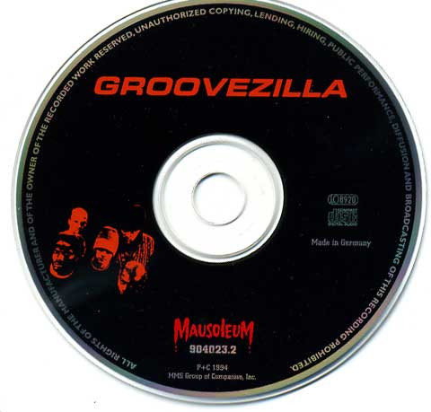 Groovezilla - Groovezilla (CD, Album)
