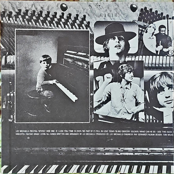 Lee Michaels - Recital (LP, Album, Gat)