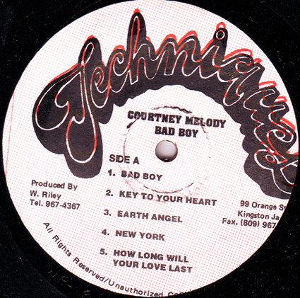 Courtney Melody - Bad Boy (LP, Album, RP)