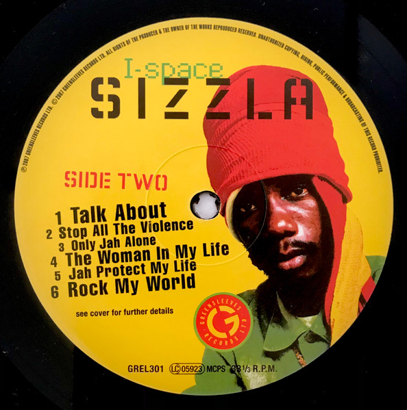 Sizzla - I-Space (LP, Album)