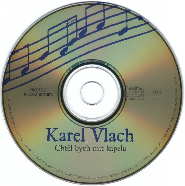 Karel Vlach - Chtěl Bych Mít Kapelu (CD, Comp)