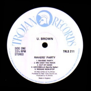 U-Brown* - Raver's Party (LP, Album)